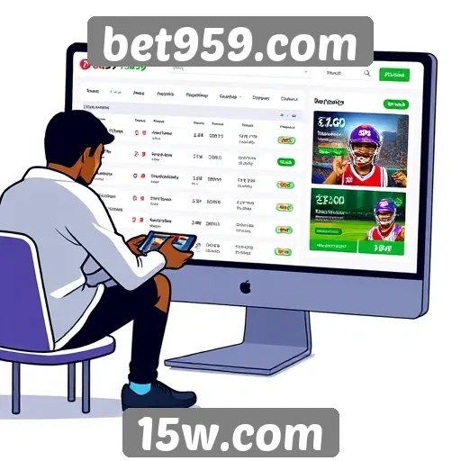 Experiência do usuário em bet959.com